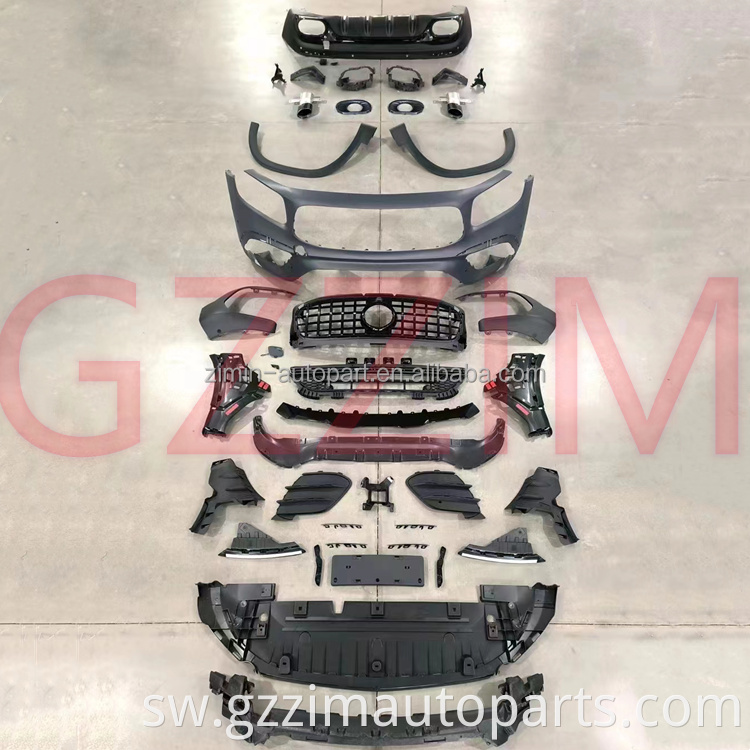 front & rear bumper bodykit conversion kit for GLB X247  2020-2022 Changed Into GLB AMG35